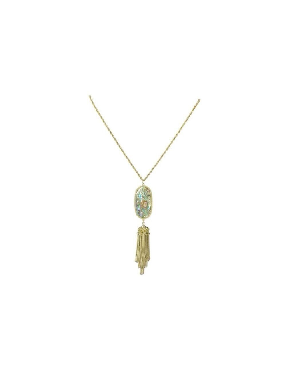 Women's Kendra Scott Rayne Necklace Abalone Shell Tassel